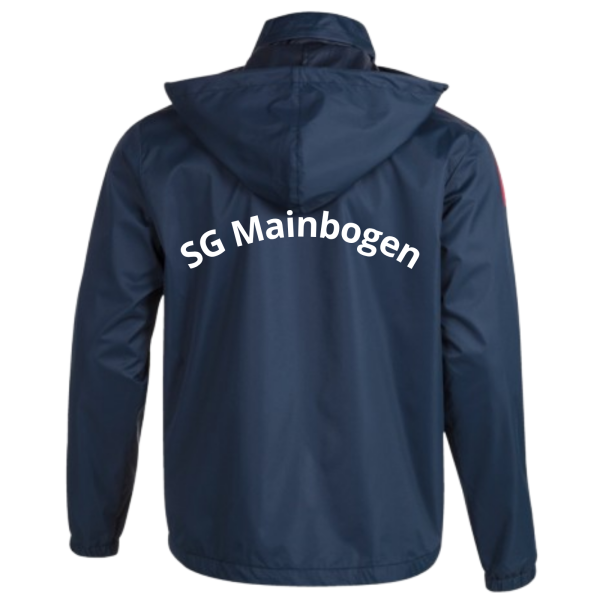 Regenjacke mit Logo und Initialen