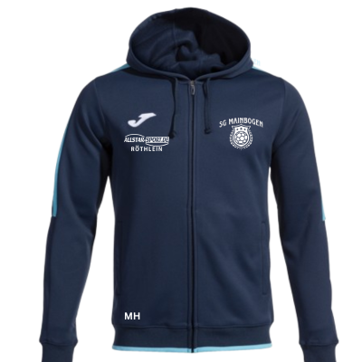 Hoodie mit Logo und Initialen