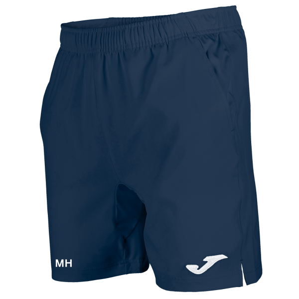 Shorts Kurz Blau mit Initialen